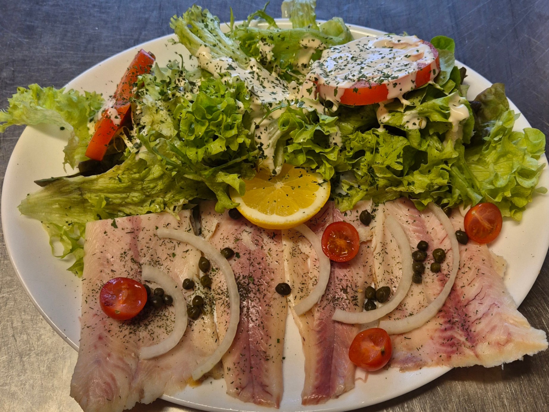 Insalata di Trota Affumicata