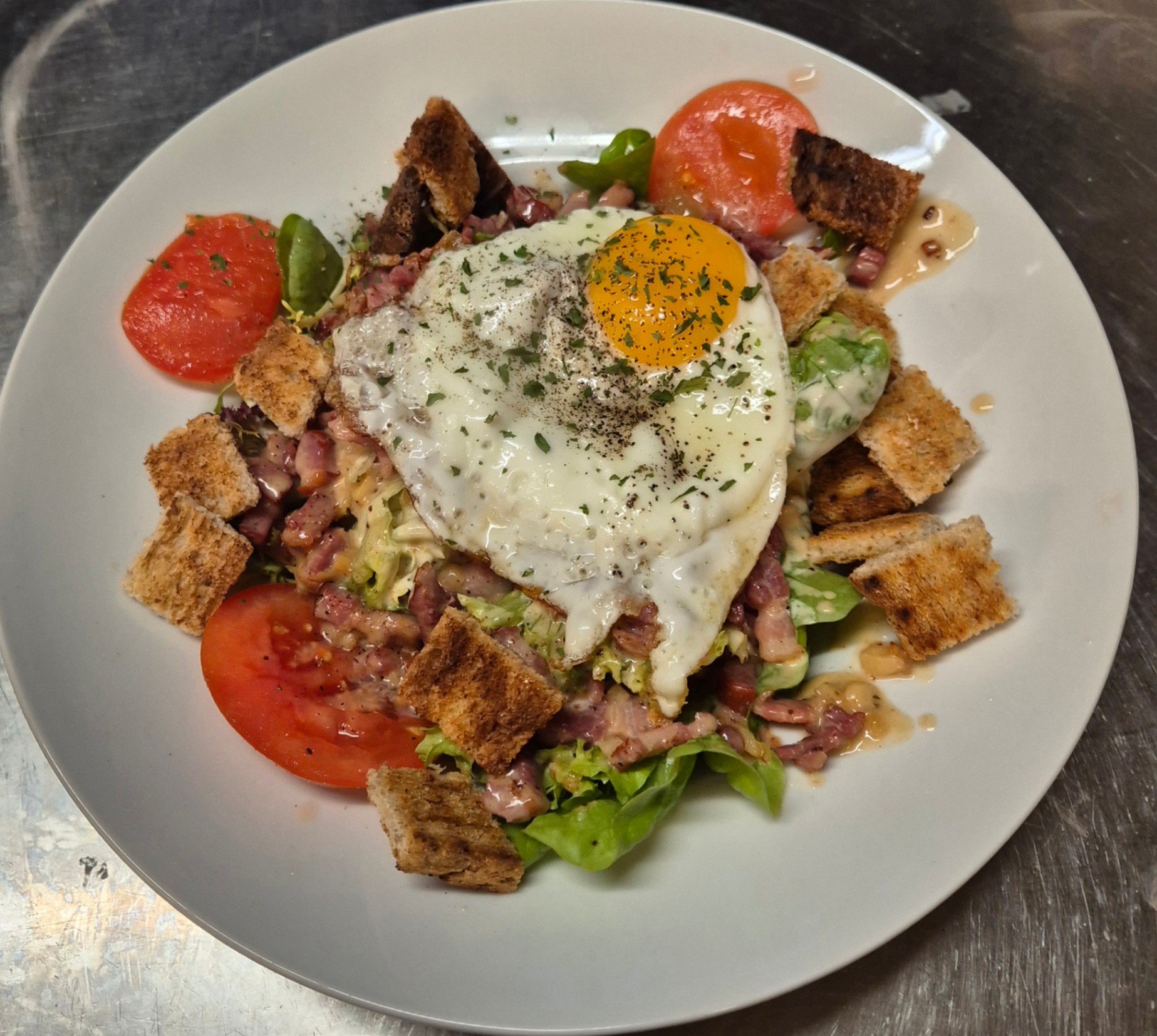 Insalata Riccia con Pancetta