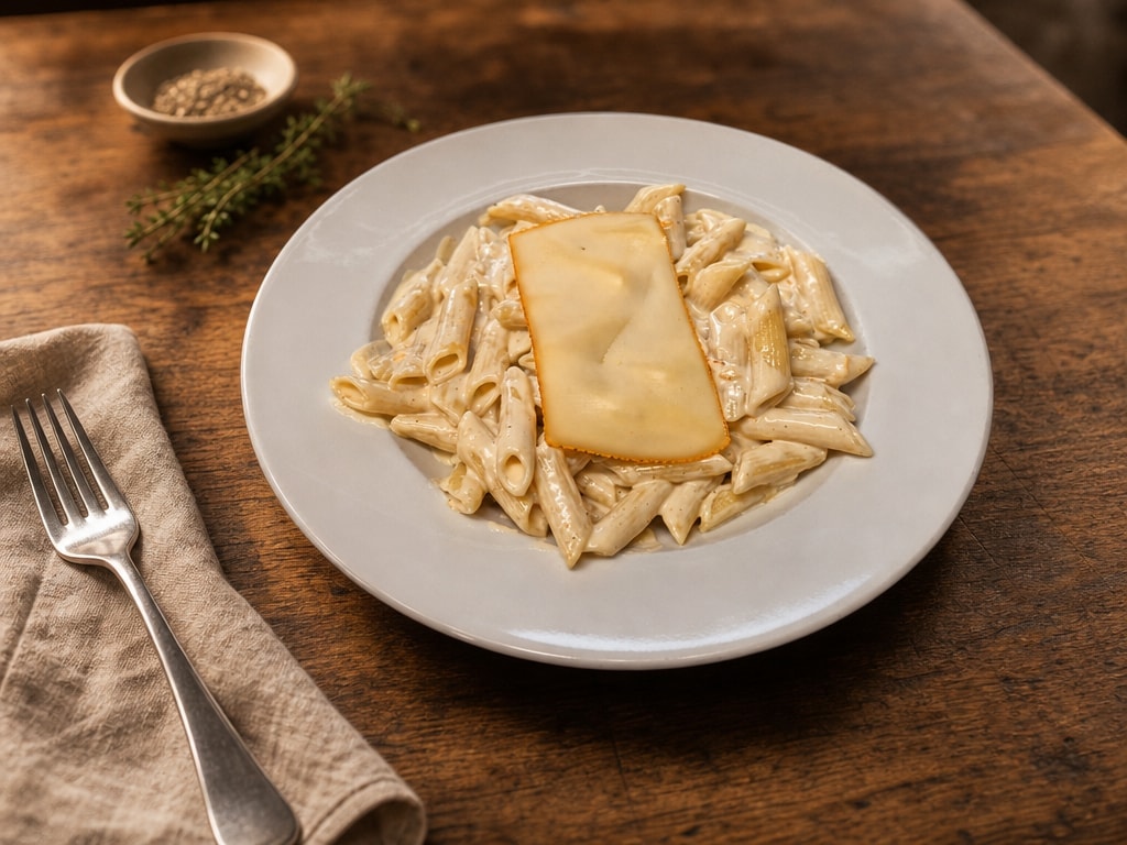 Penne met kaas d'Orval