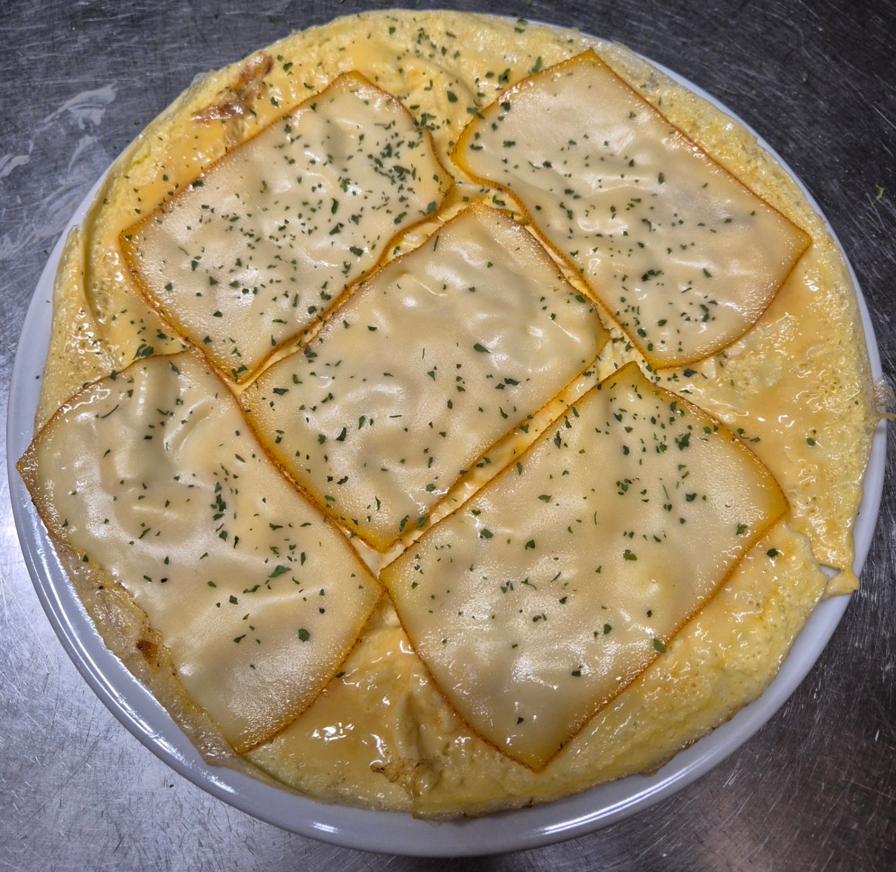 Frittata Formaggio d'Orval