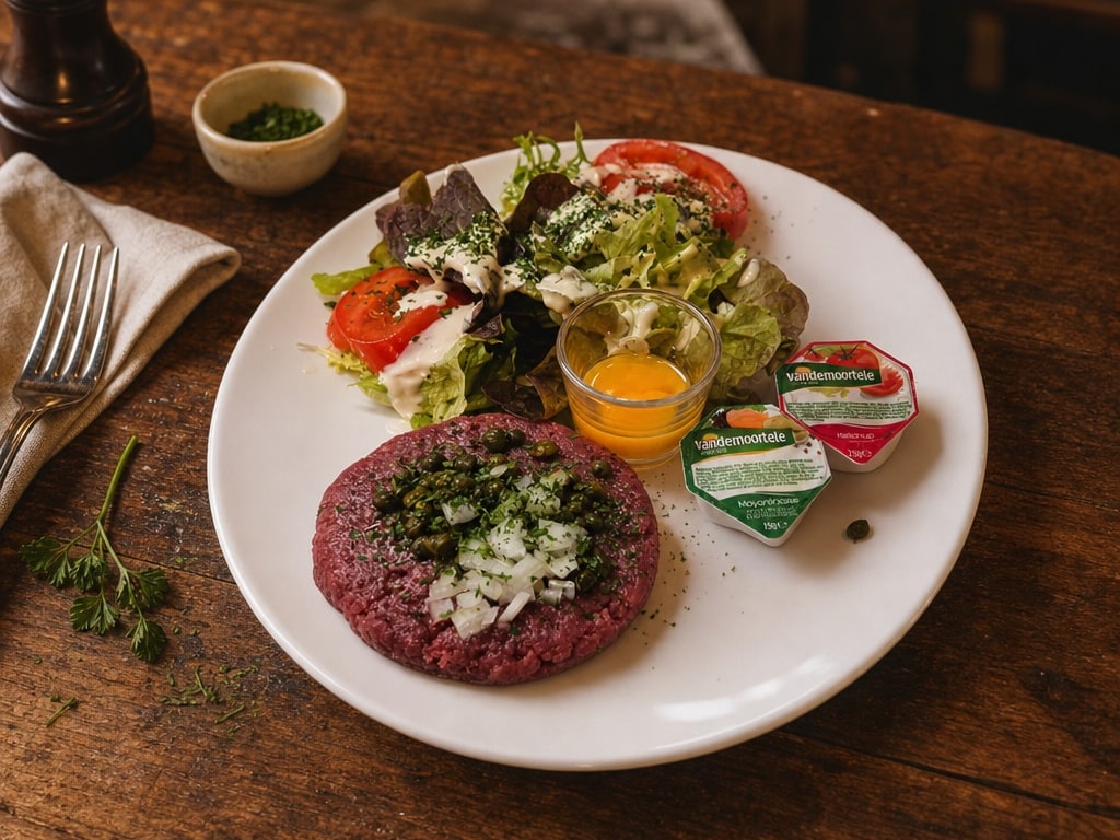 Filet Américain/friet
