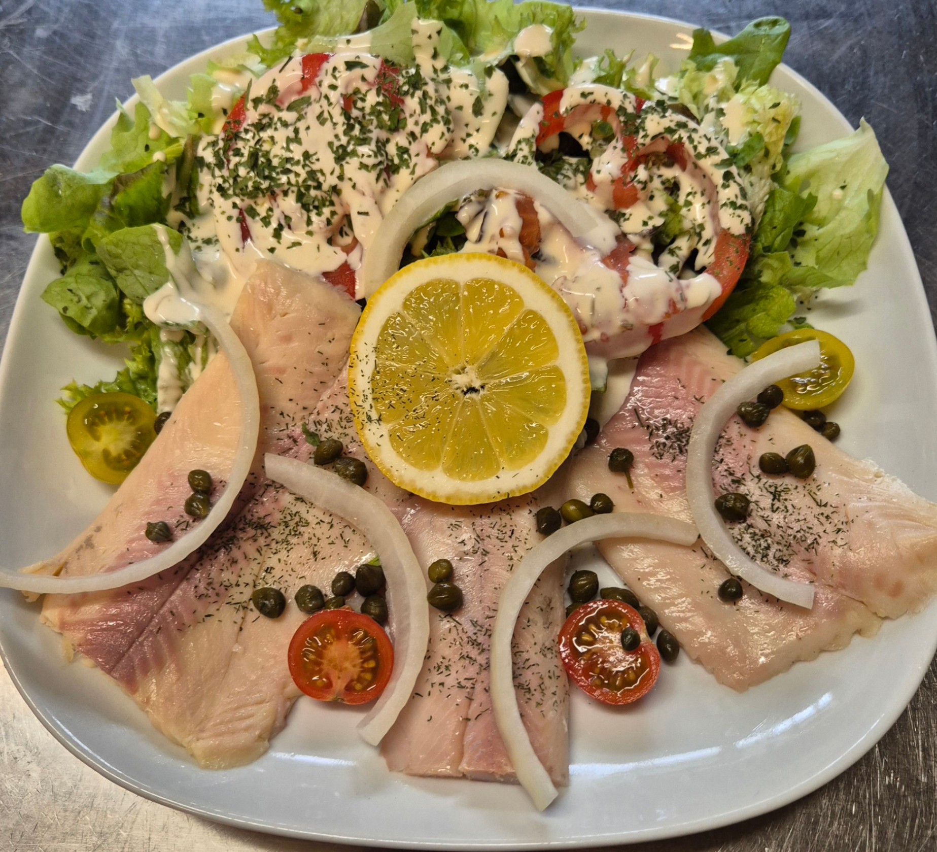 Insalata di Trota Affumicata Junior