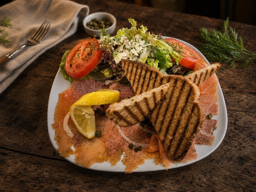 Zalmsalade junior
