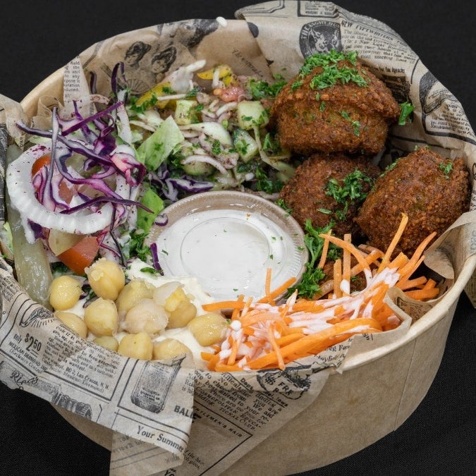 Bowl falafels